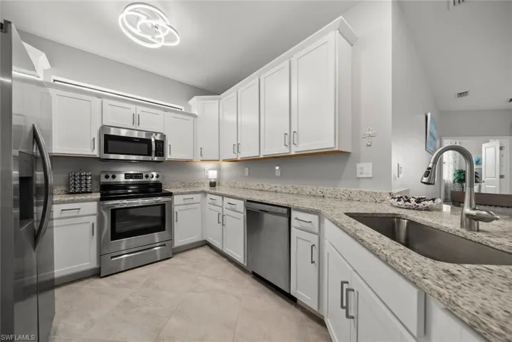 Spacious kitchen perfect for entertaining in this open floor plan