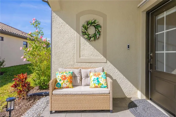 Lovely Front entry porch