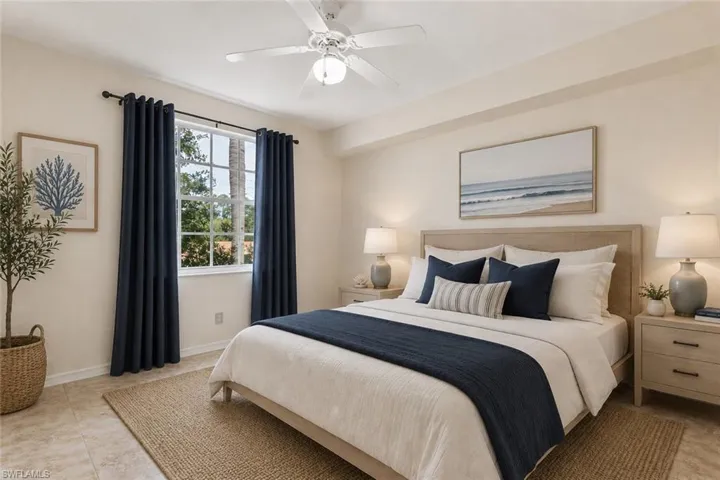Bedroom Virtually Staged