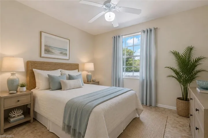 Bedroom Virtually Staged