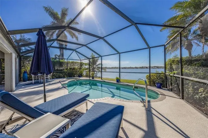 Faces west for beautiful sunsets with tropical landscaping for privacy