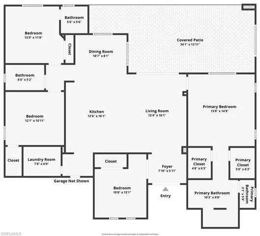 View of room layout