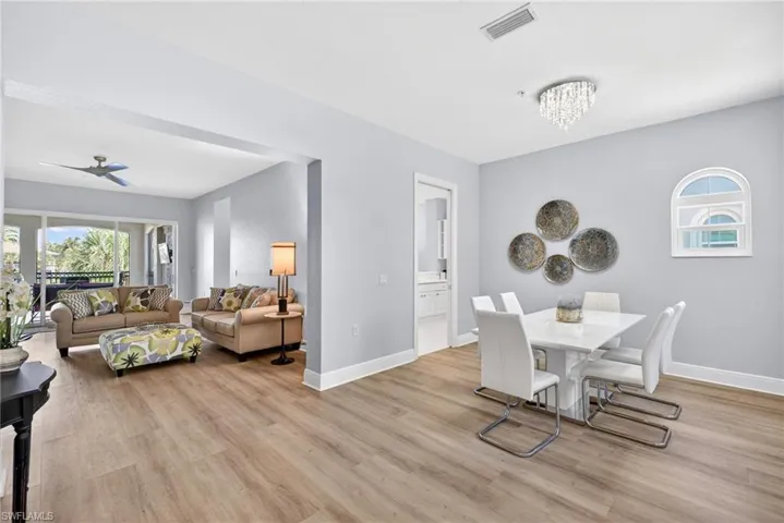 Dining/living area