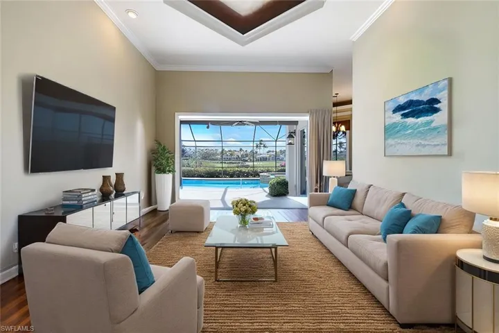 Living Room - Virtually Staged