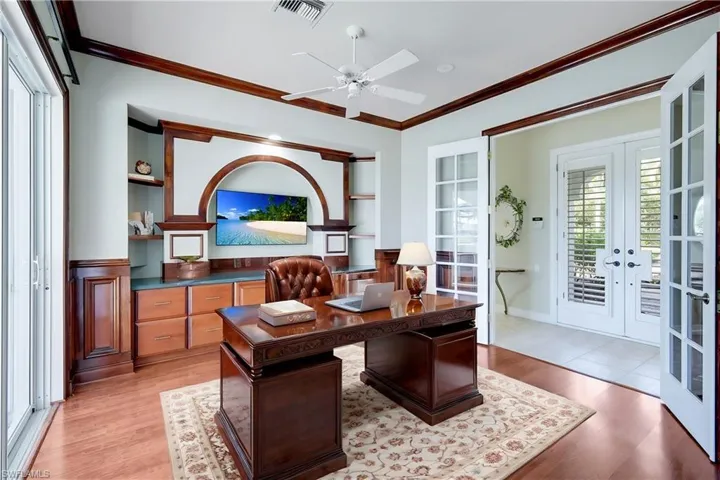 Office off Master and Hallway - Virtually Staged