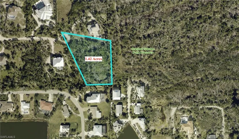 Map / location featuring property boundaries highlighted