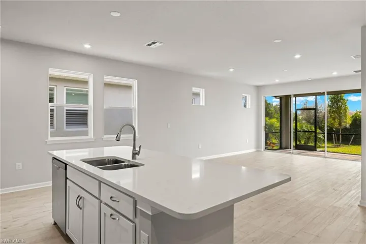 Kitchen View of Great Room