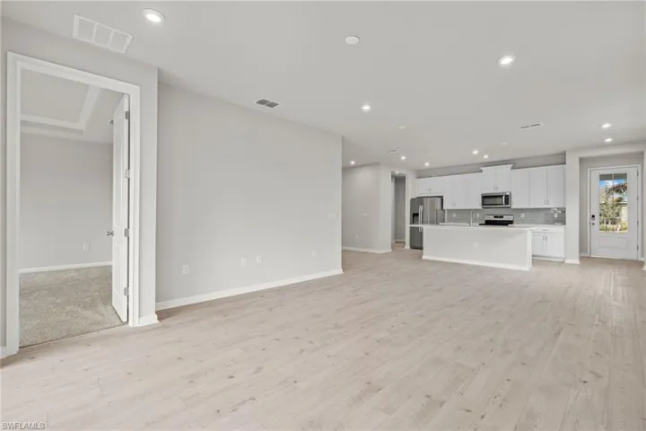 Great Room View of Kitchen