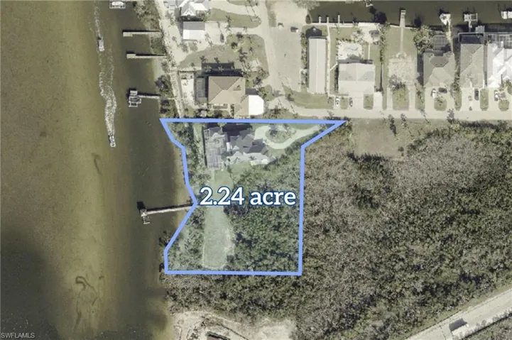 Map / location with property boundaries highlighted
