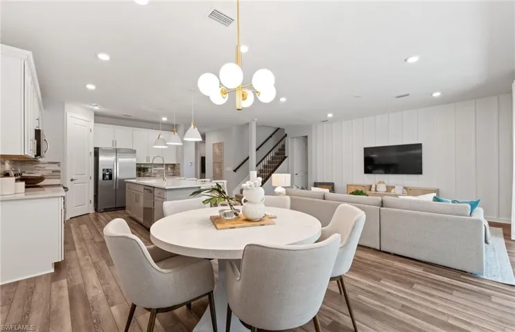 Photos are from a furnished model. Options for this home may vary.