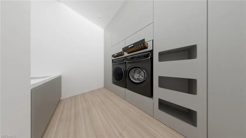 Rendering-Laundry room