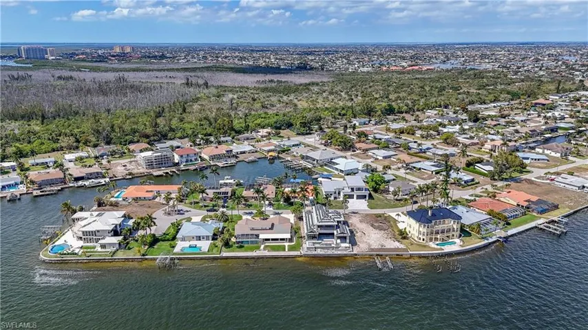 View of property location featuring nearby suburban area and a large body of water