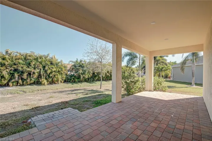 View of patio