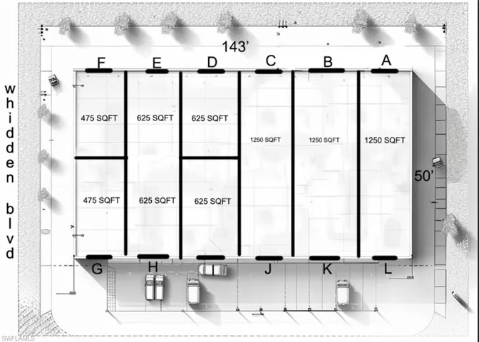View of room layout