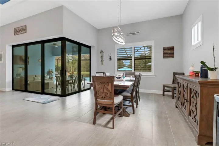 Dining space featuring a wealth of natural light