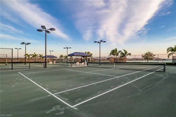View of sport court