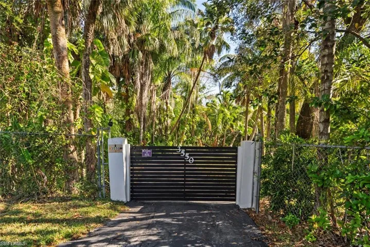 View of gate