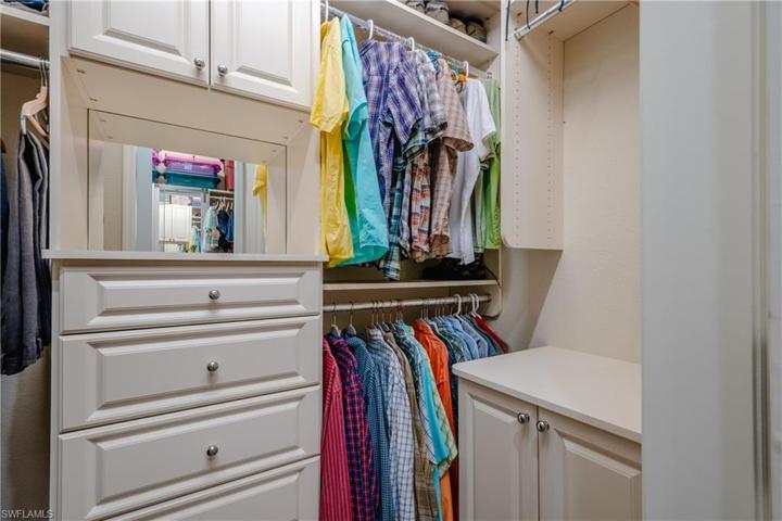 Master closet
