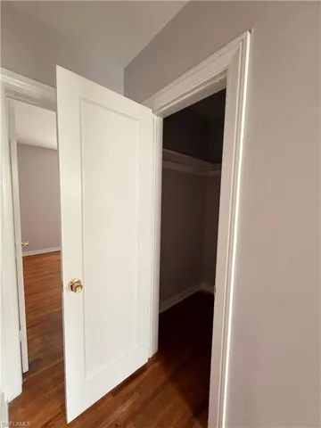 View of closet