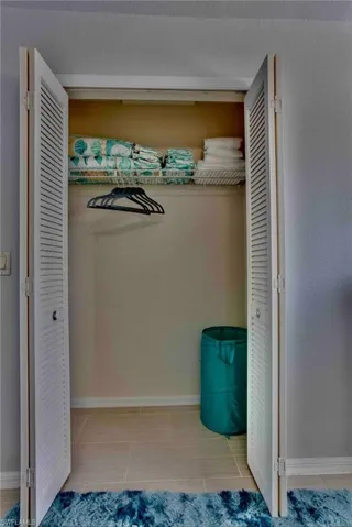 View of closet