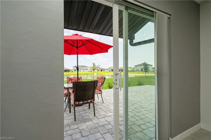 View of doorway to outside