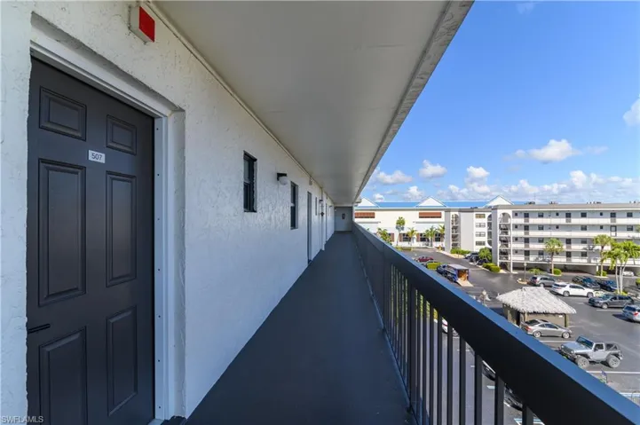 Top floor unit!