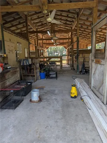 Barn aisle