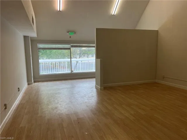 Unfurnished room featuring light hardwood / wood-style floors
