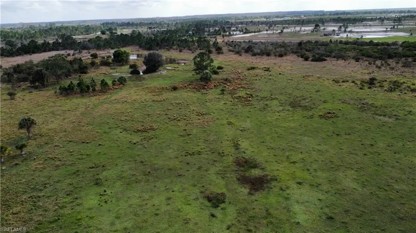 Bird's eye view featuring a rural view