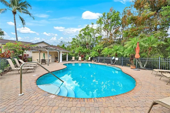 Just steps away, relax and the lovely community swimming pool