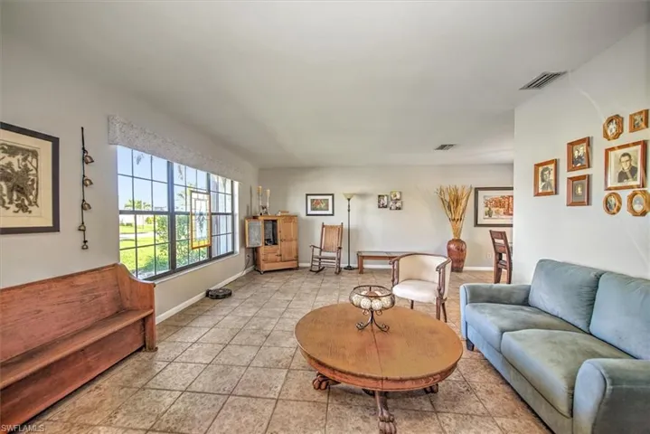 View of living room