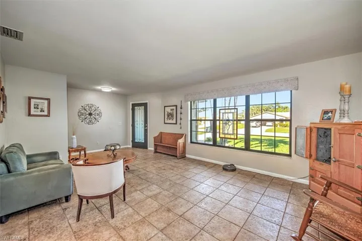 View of living room