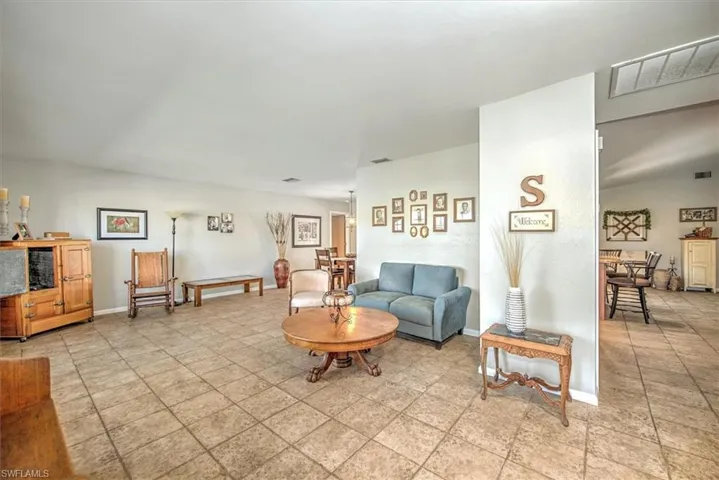 View of living room