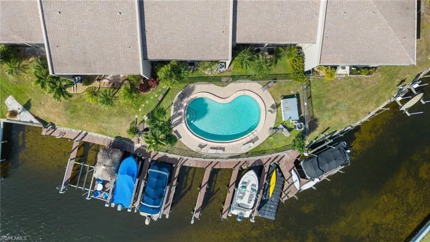 Straight down view showing Community Pool