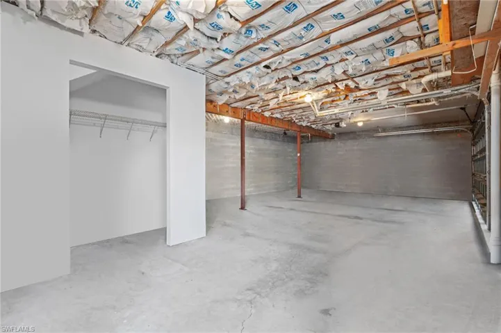 View of basement