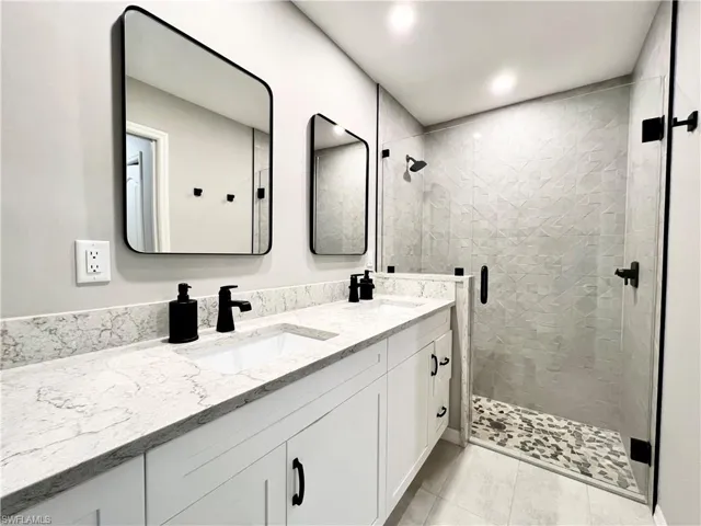 Remodeled primary bath
