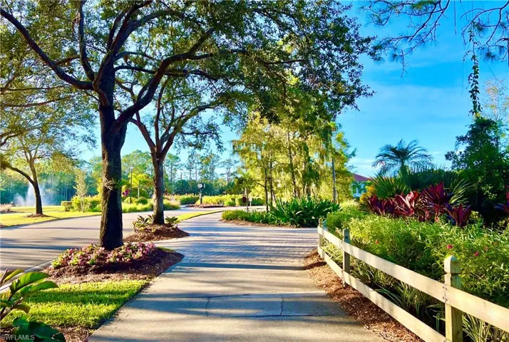 Lush grounds throughout community
