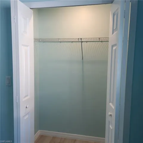 View of closet