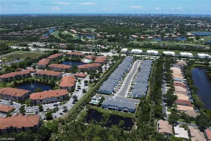 Aerial view of Hamilton Place