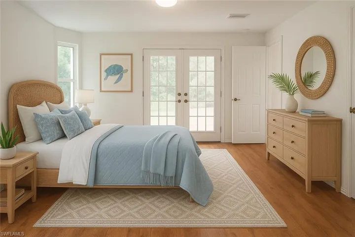 Primary Bedroom Virtually Staged