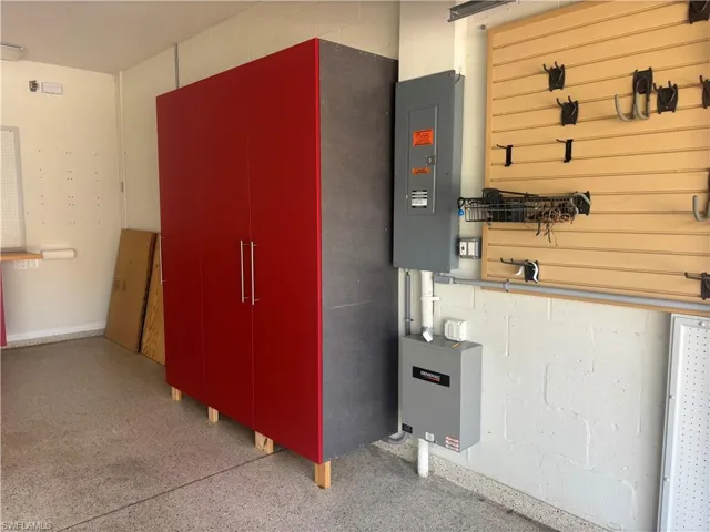 Utilities featuring electric panel