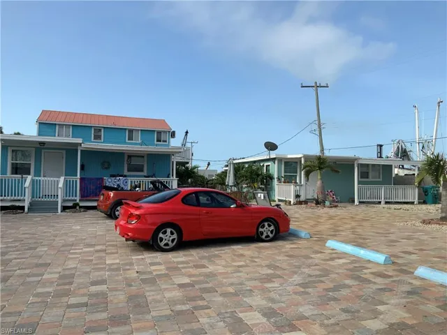 Court yard paved parking