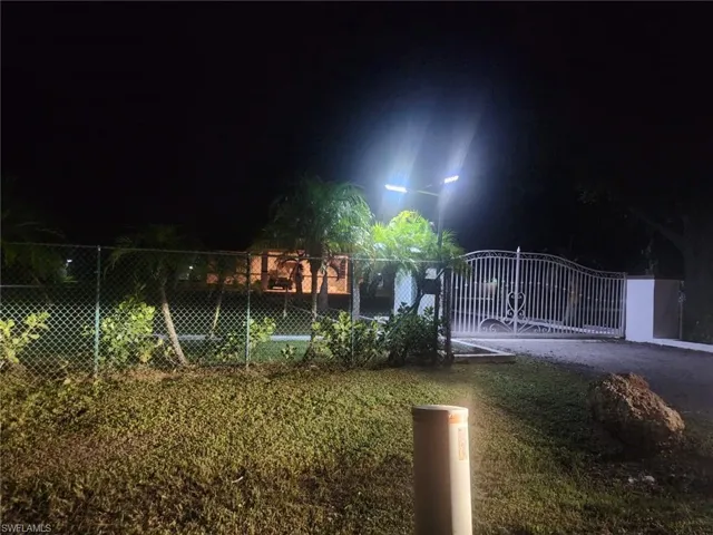 Illuminated with solar lights