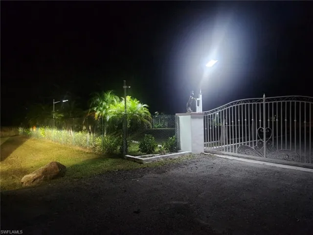 Illuminated with solar lights