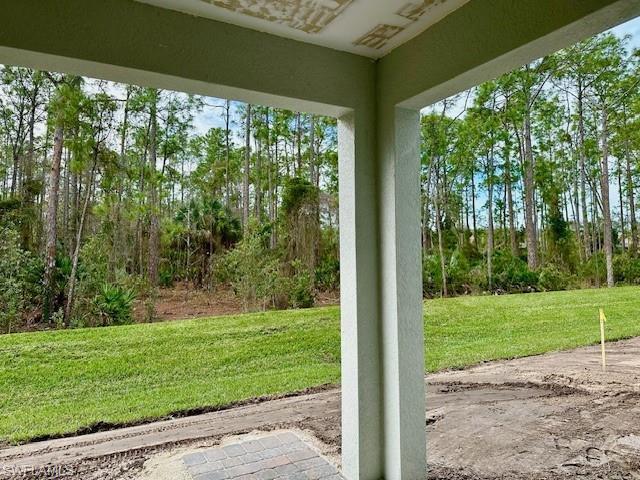 Updated photo 1/22/24. Preserve view from lanai (photo of actual homesite)