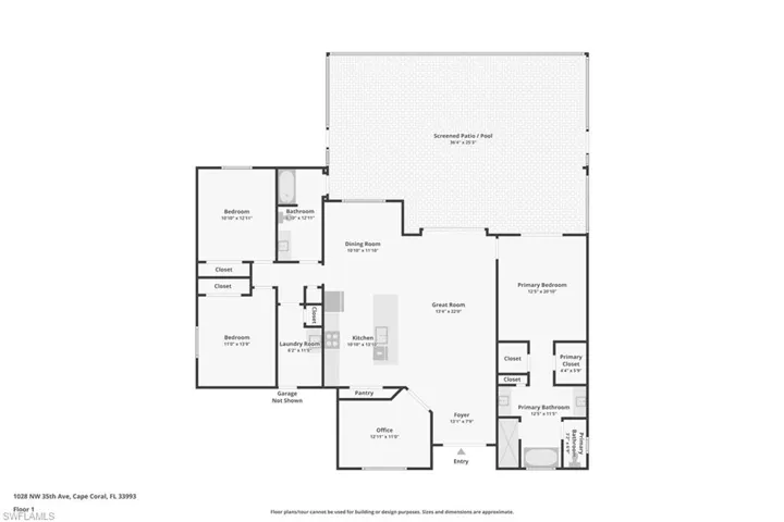 1028 NW 35th  AVE, Cape Coral, FL 33993
