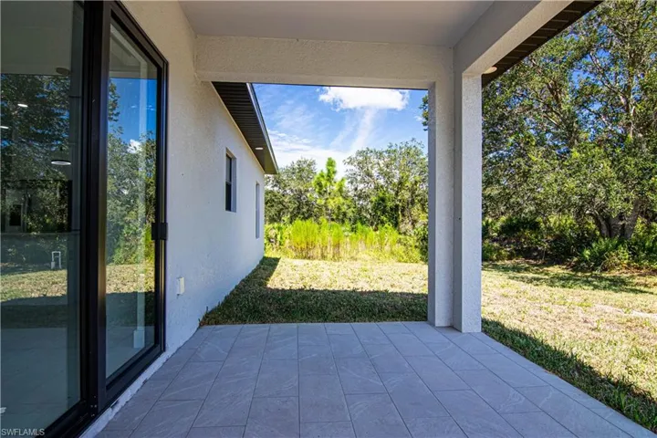 View of patio