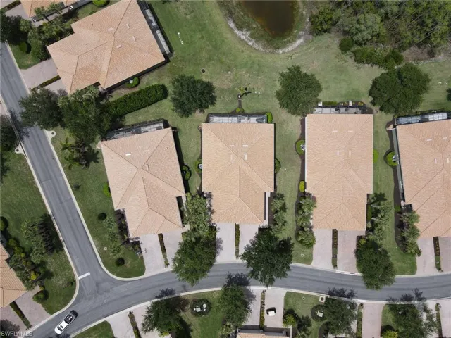 Aerial overview of property's location