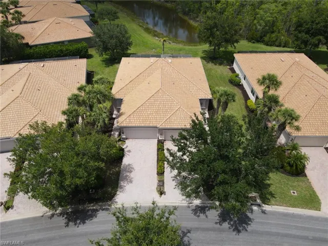 View from above of property featuring a large body of water