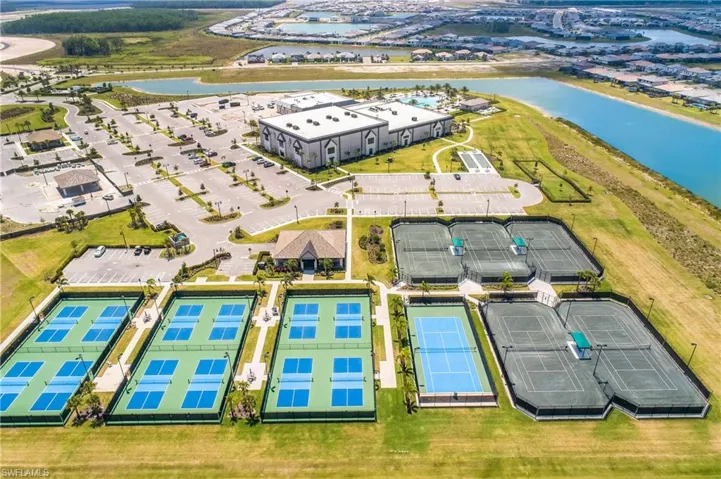 Outdoor and indoor facilities provide plenty of opportunities for a game of pickleball, tennis, or bocce.